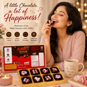AMSO Sweetheart Glitter Box 8 cavity box
